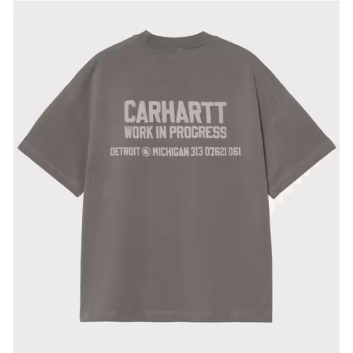 CARHARTT WIP DISTANCE TEE GRIS