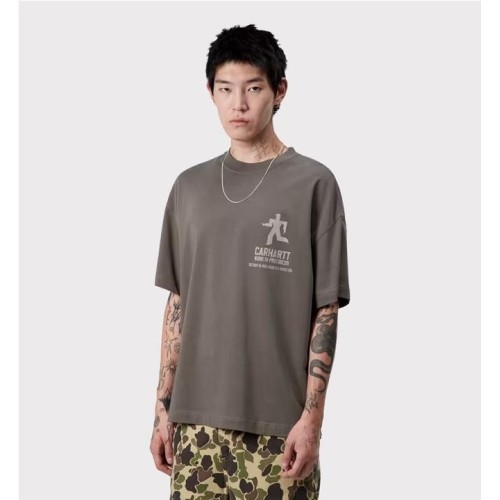 CARHARTT WIP DISTANCE TEE GRIS