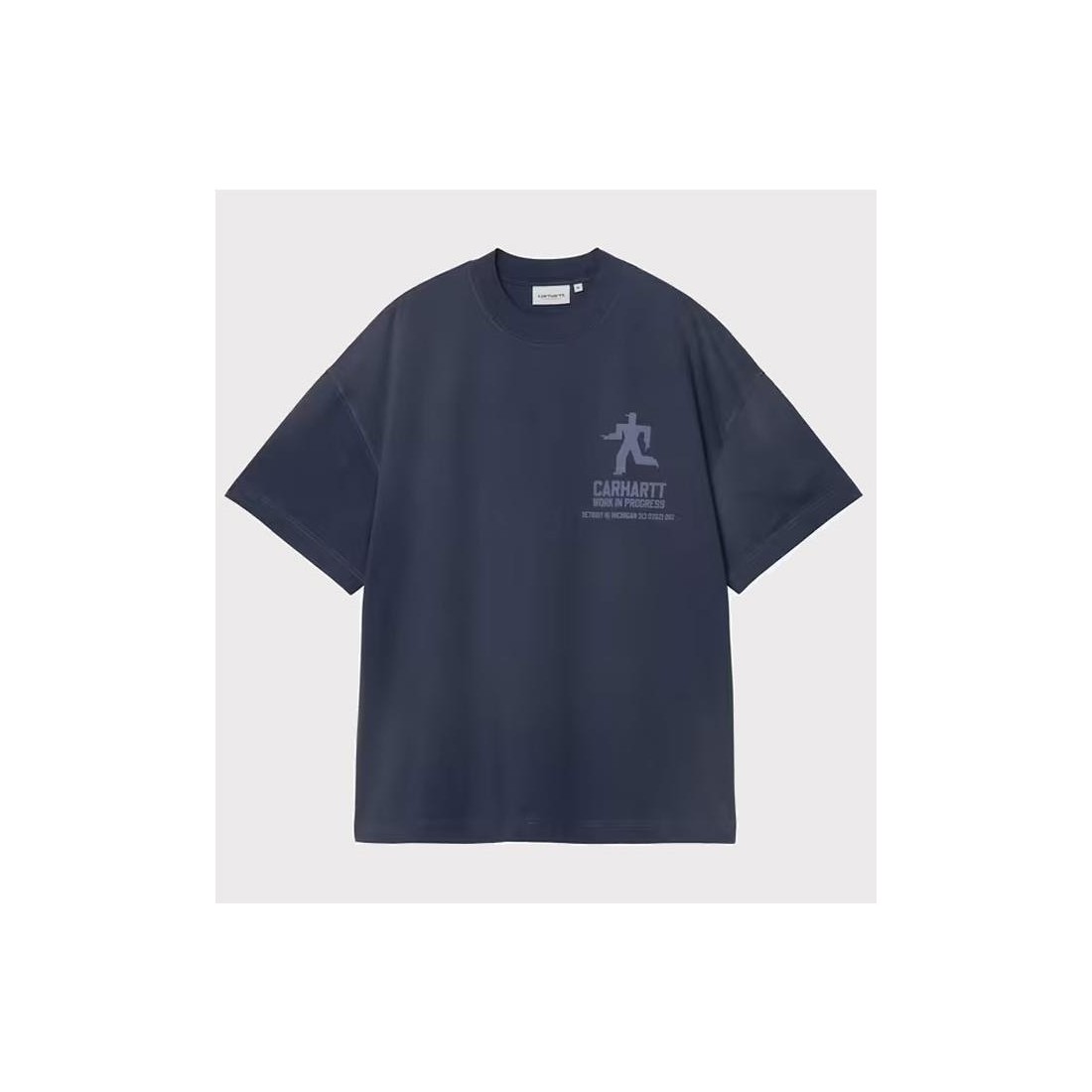 CARHARTT WIP DISTANCE TEE AZUL MARINO