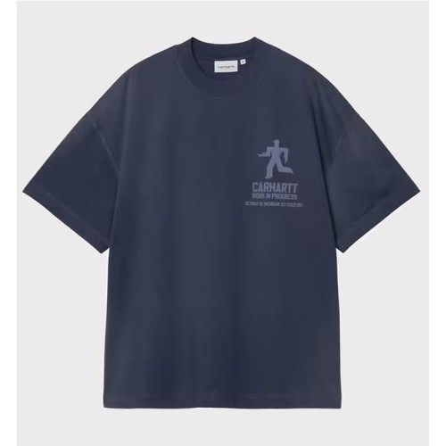 CARHARTT WIP DISTANCE TEE AZUL MARINO