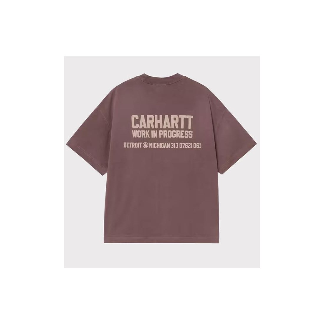 CARHARTT WIP DISTANCE TEE MARRON