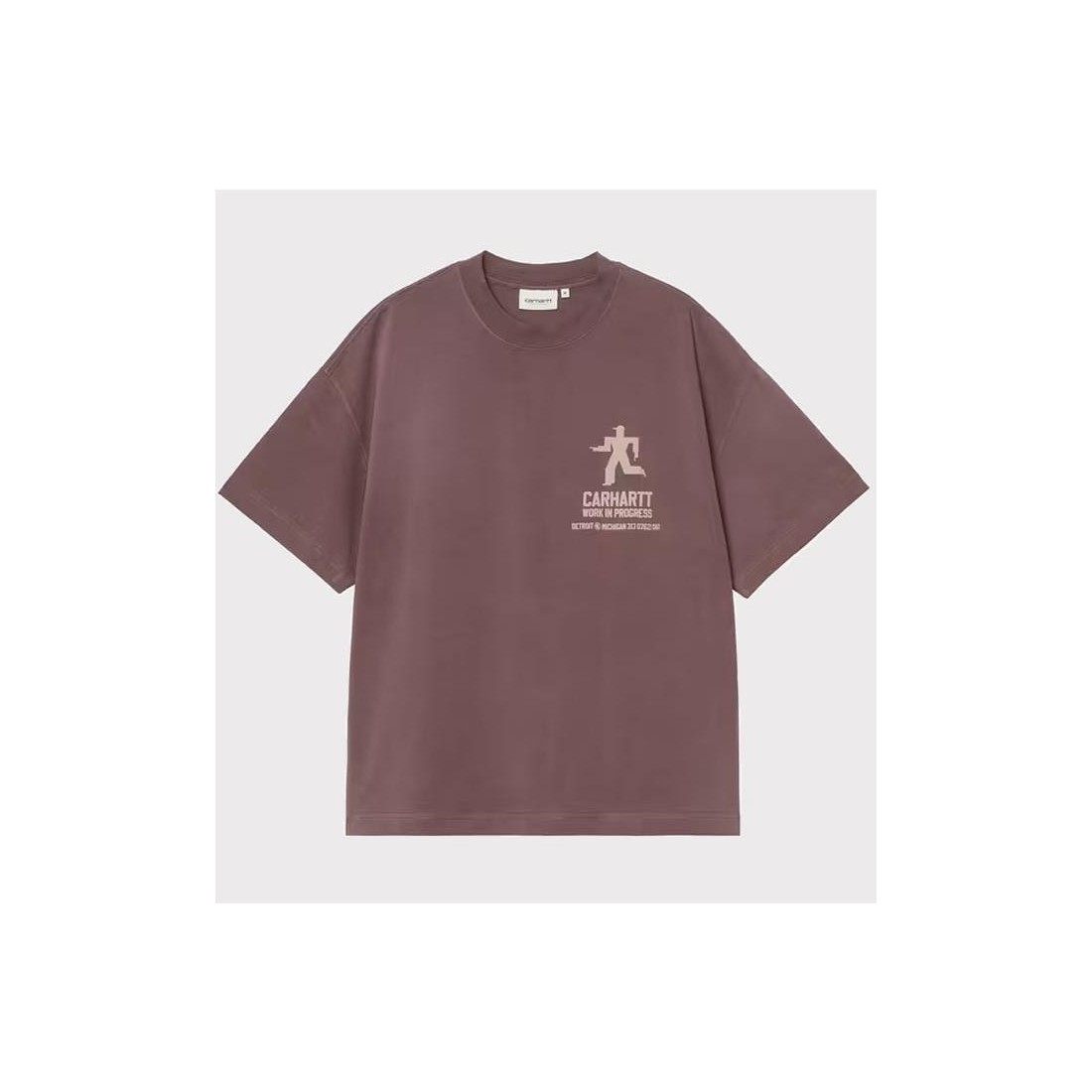 CARHARTT WIP DISTANCE TEE MARRON