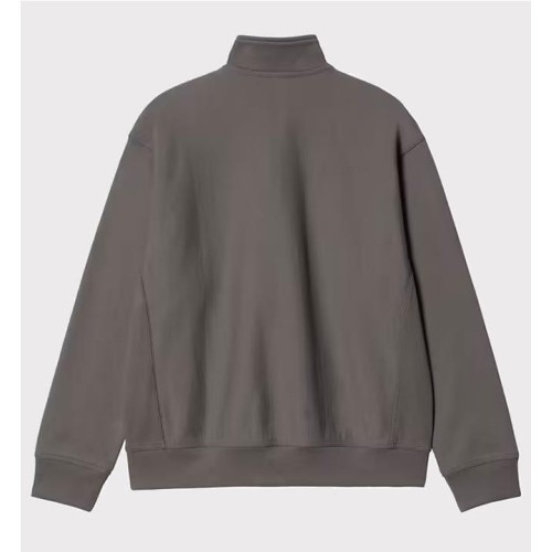 CARHARTT WIP HALF ZIP AMERICAN GRIS OSCURO 2