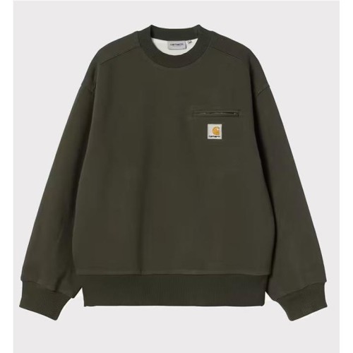 CARHARTT WIP DETROIT SWEAT VERDE OLIVA