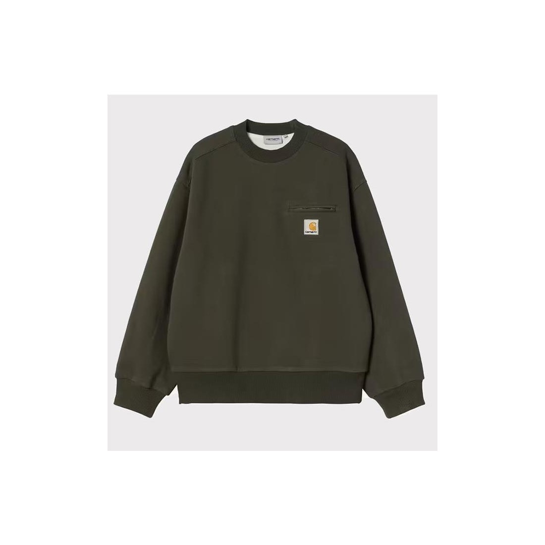 CARHARTT WIP DETROIT SWEAT VERDE OLIVA