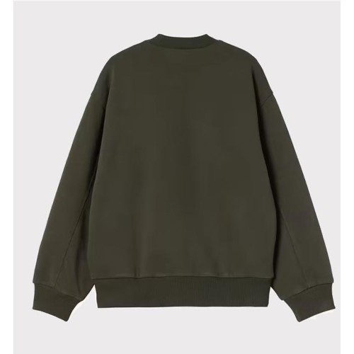 CARHARTT WIP DETROIT SWEAT VERDE OLIVA 2