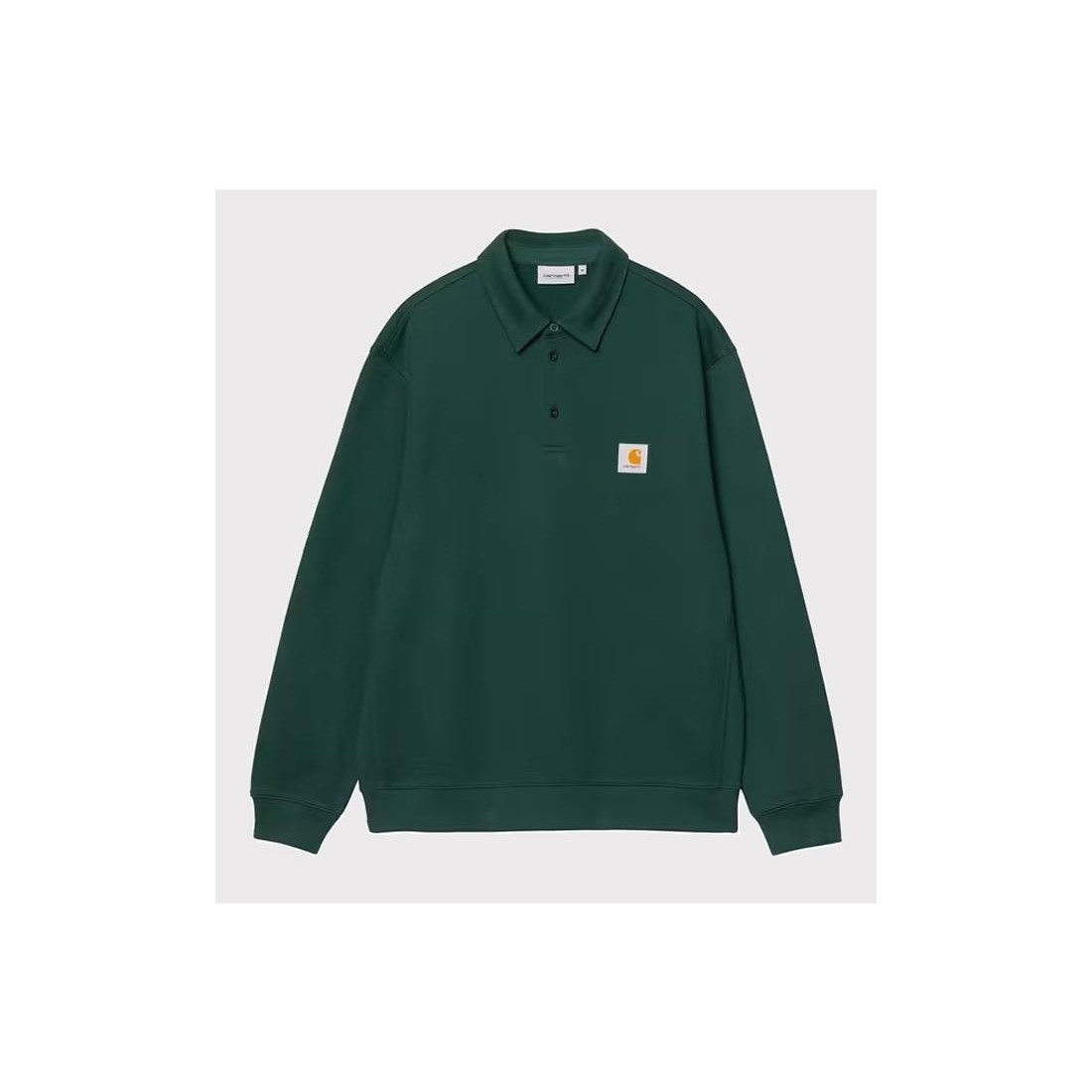 CARHARTT WIP POLO SWEAT VERDE OLIVA