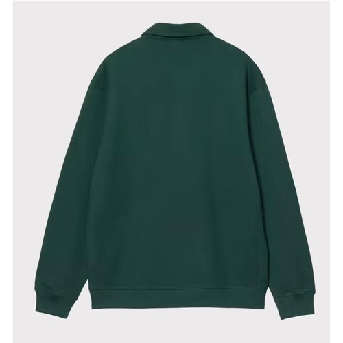 CARHARTT WIP POLO SWEAT VERDE OLIVA