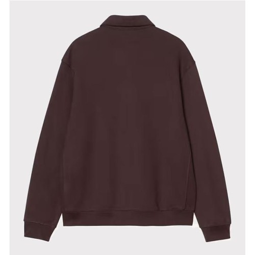 CARHARTT WIP POLO SWEAT MARRON 2
