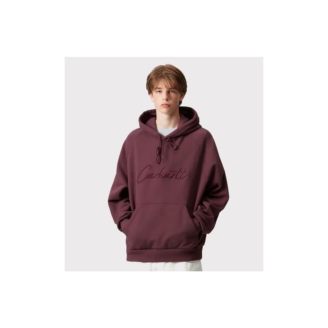 CARHARTT WIP RAY HOODIE GRANATE