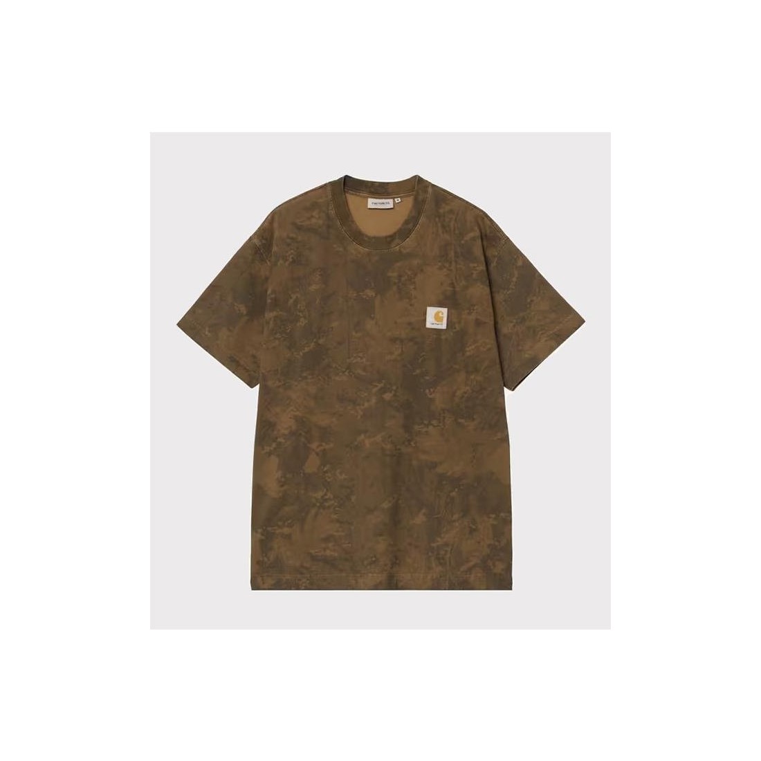 CARHARTT WIP CAMO COMBI TEE MARRON