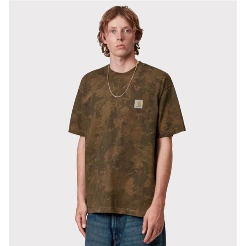 CARHARTT WIP CAMO COMBI TEE MARRON