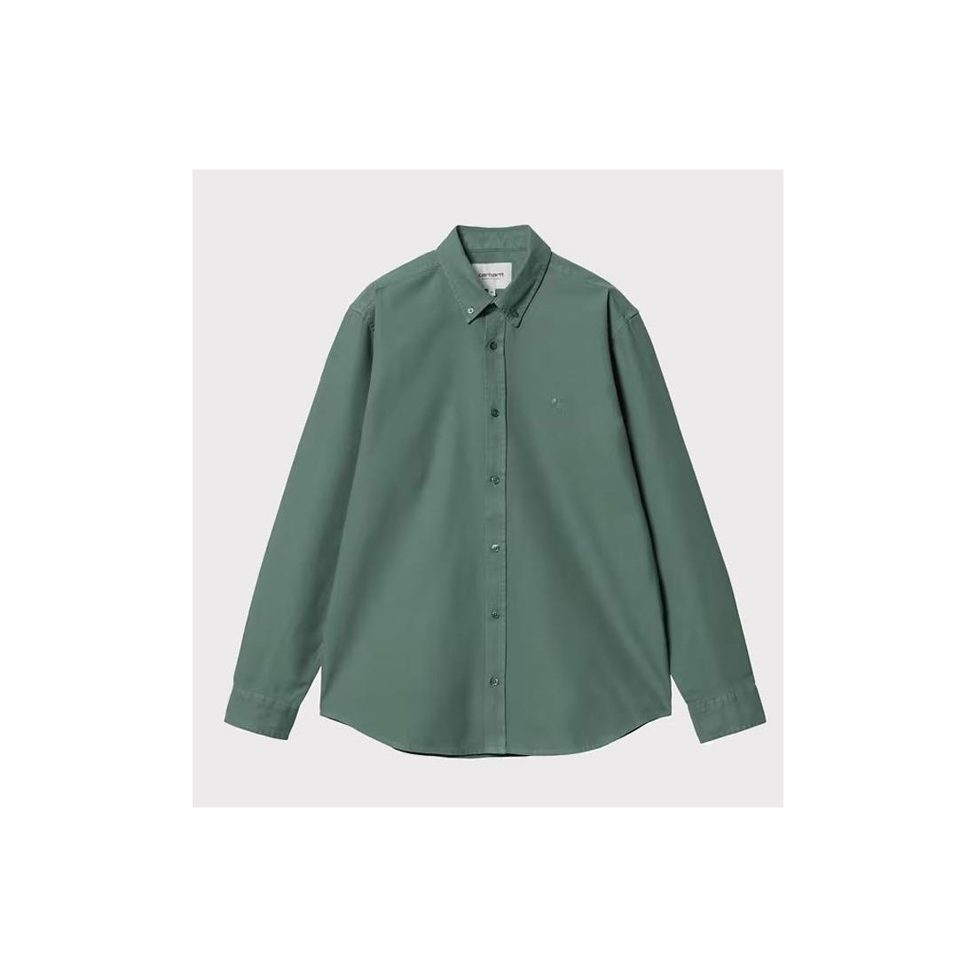 CARHARTT WIP BOLTON SHIRT LS VERDE CLARO