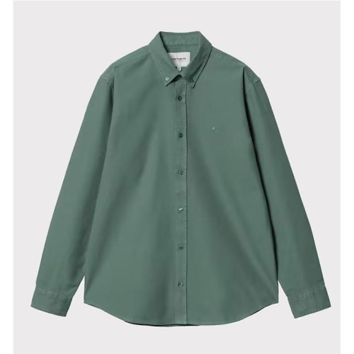 CARHARTT WIP BOLTON SHIRT LS VERDE CLARO