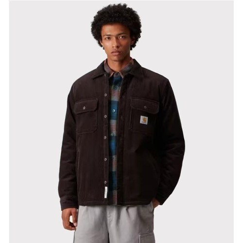 CARHARTT WIP WHITSOME SHIRT JK MARRON