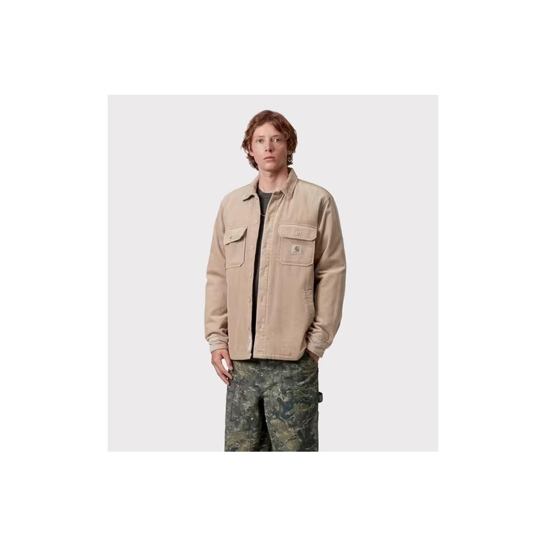 CARHARTT WIP WHITSOME SHIRT JK BEIGE