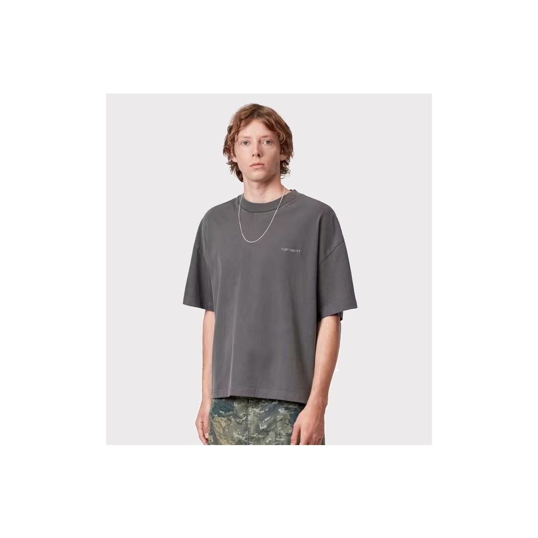 CARHARTT WIP BENTON TEE GRIS