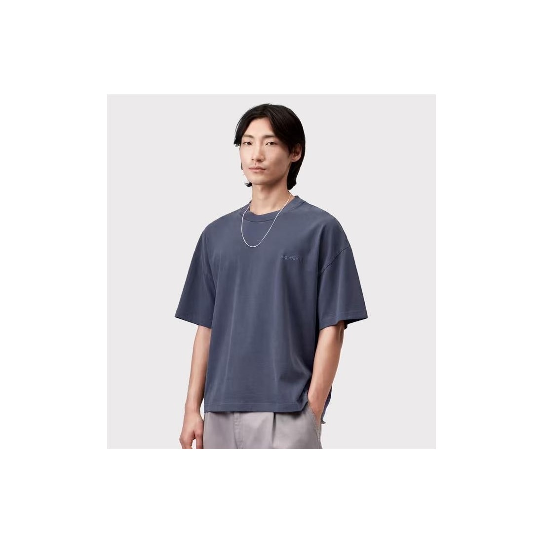 CARHARTT WIP BENTON TEE AZUL MARINO