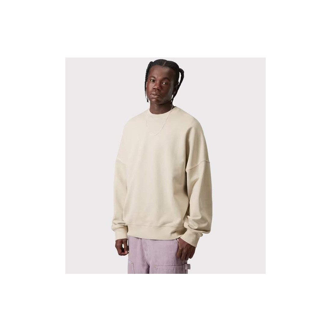 CARHARTT WIP RGGD SWEAT BEIGE1
