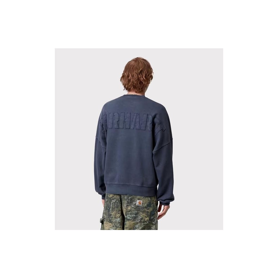 CARHARTT WIP RGGD SWEAT AZUL MARINO