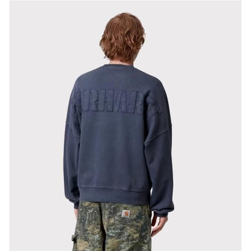 CARHARTT WIP RGGD SWEAT AZUL MARINO