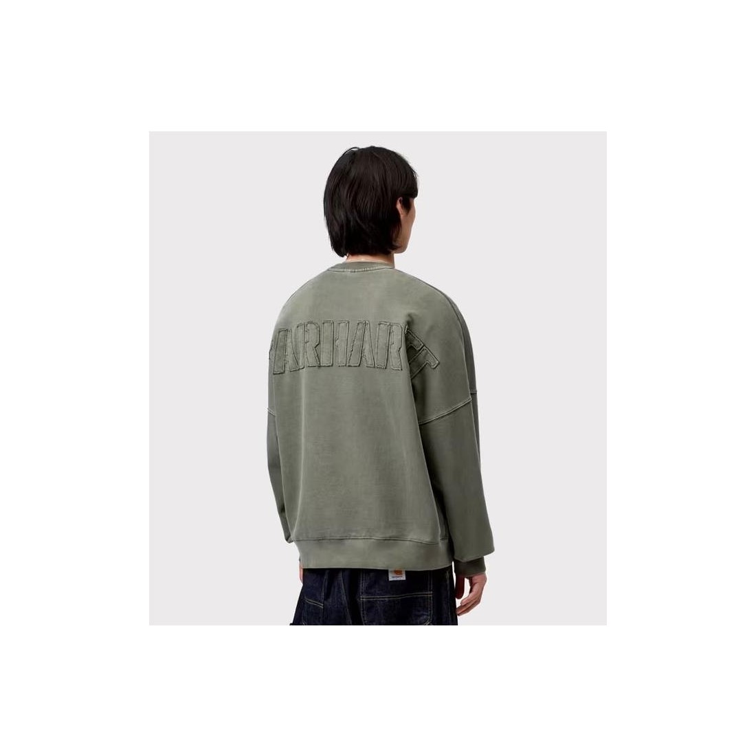 CARHARTT WIP RGGD SWEAT VERDE