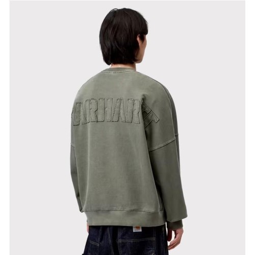 CARHARTT WIP RGGD SWEAT VERDE