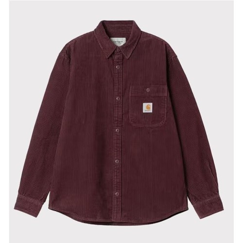 CARHARTT WIP FLINT LS SHIRT GRANATE