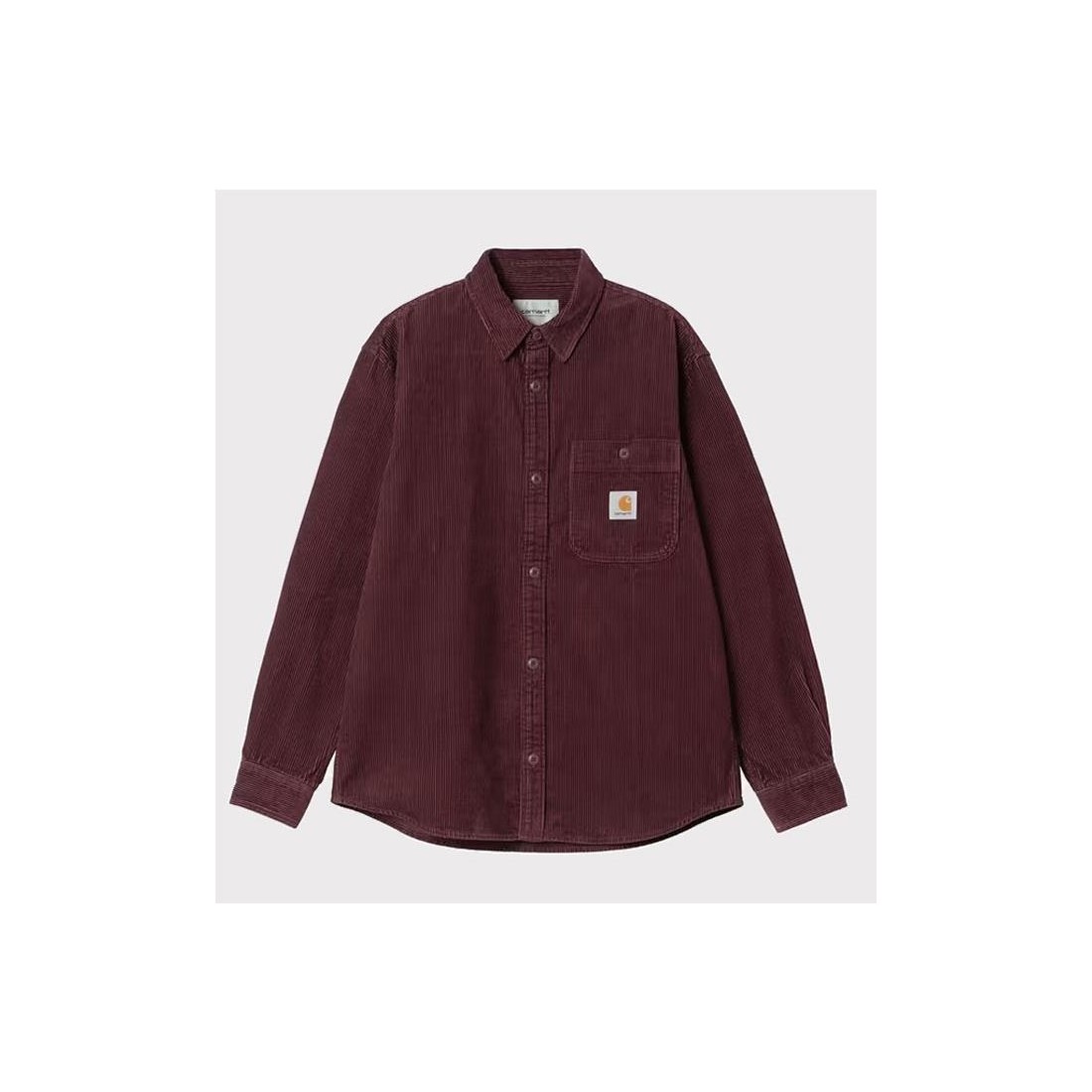 CARHARTT WIP FLINT LS SHIRT GRANATE