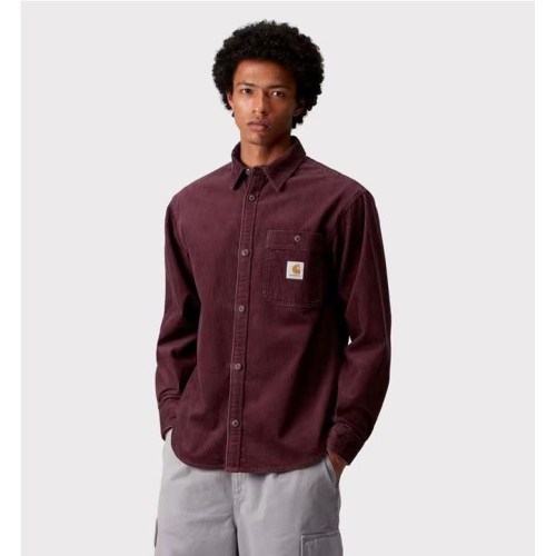 CARHARTT WIP FLINT LS SHIRT GRANATE