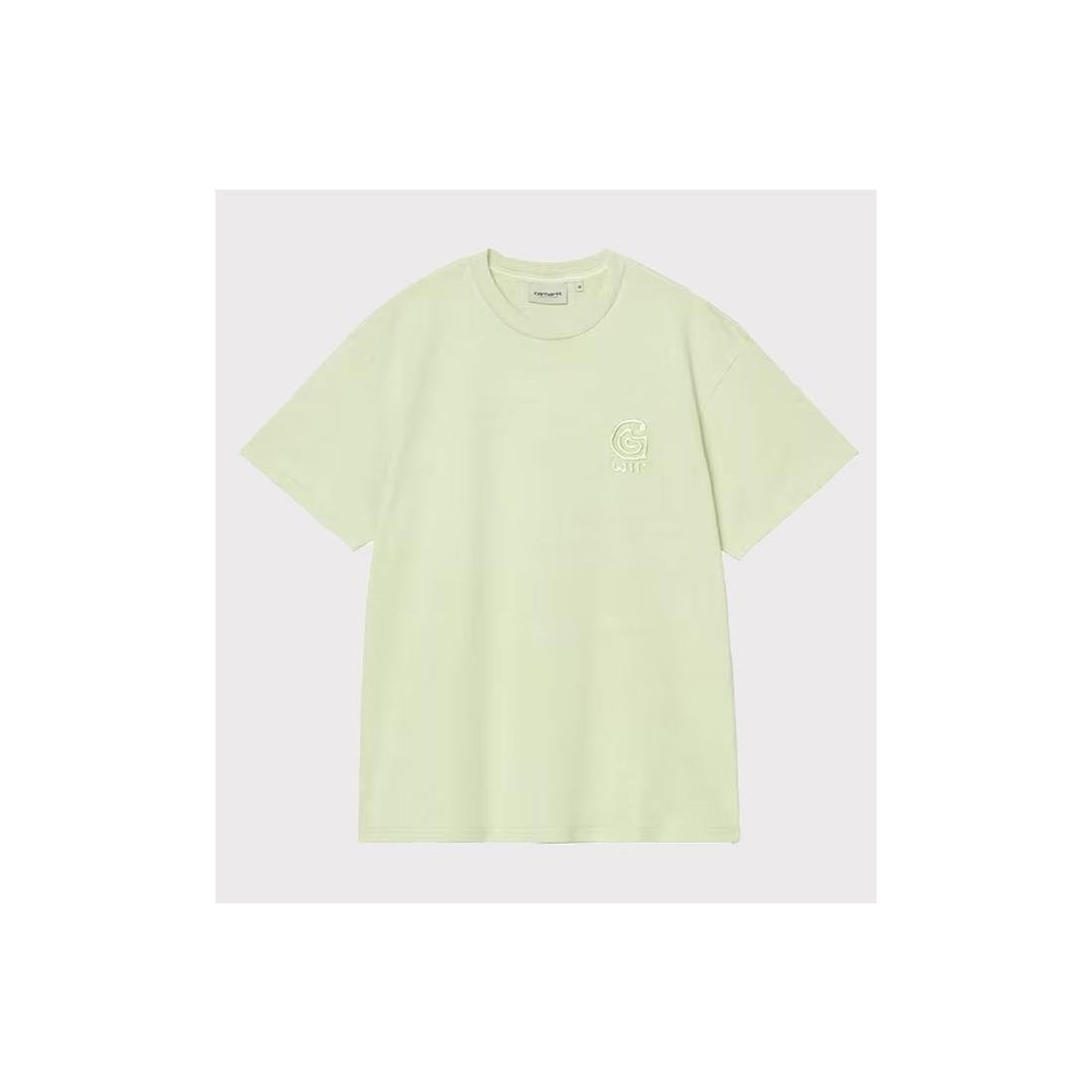 CARHARTT WIP HELIX REDUX TEE VERDE CLARO
