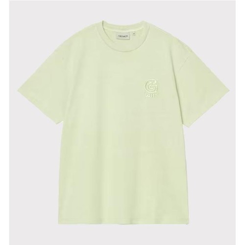 CARHARTT WIP HELIX REDUX TEE VERDE CLARO