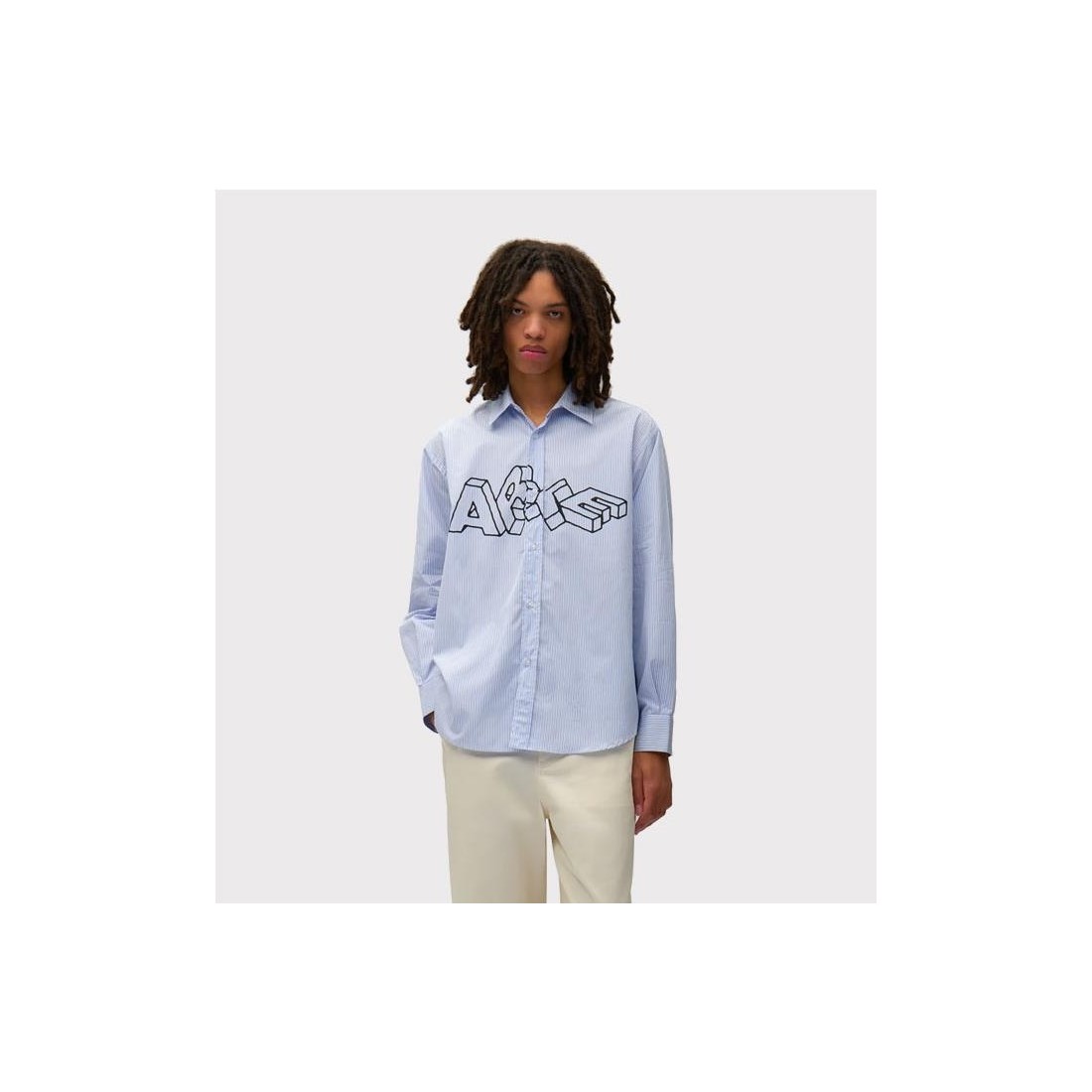 ARTE BLOCKS SHIRT AZUL