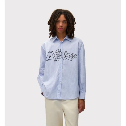 ARTE BLOCKS SHIRT AZUL