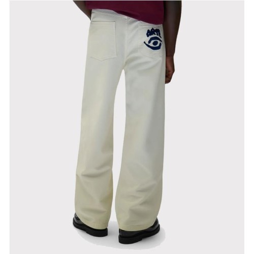 ARTE BCK POCKET GRAPHIC PANTS BLANCO 2