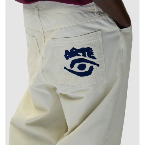 ARTE BCK POCKET GRAPHIC PANTS BLANCO