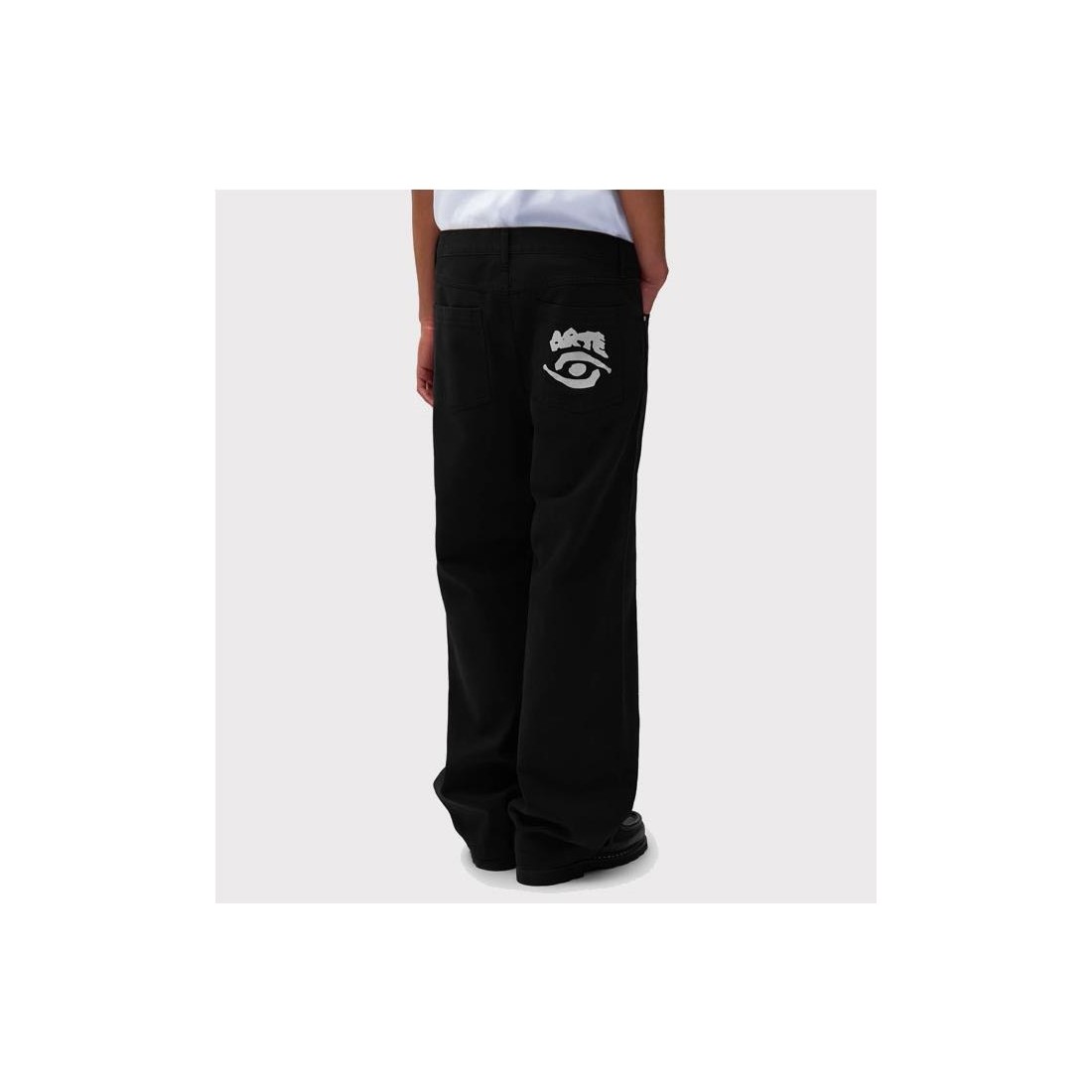 ARTE BCK POCKET GRAPHIC PANTS NEGRO