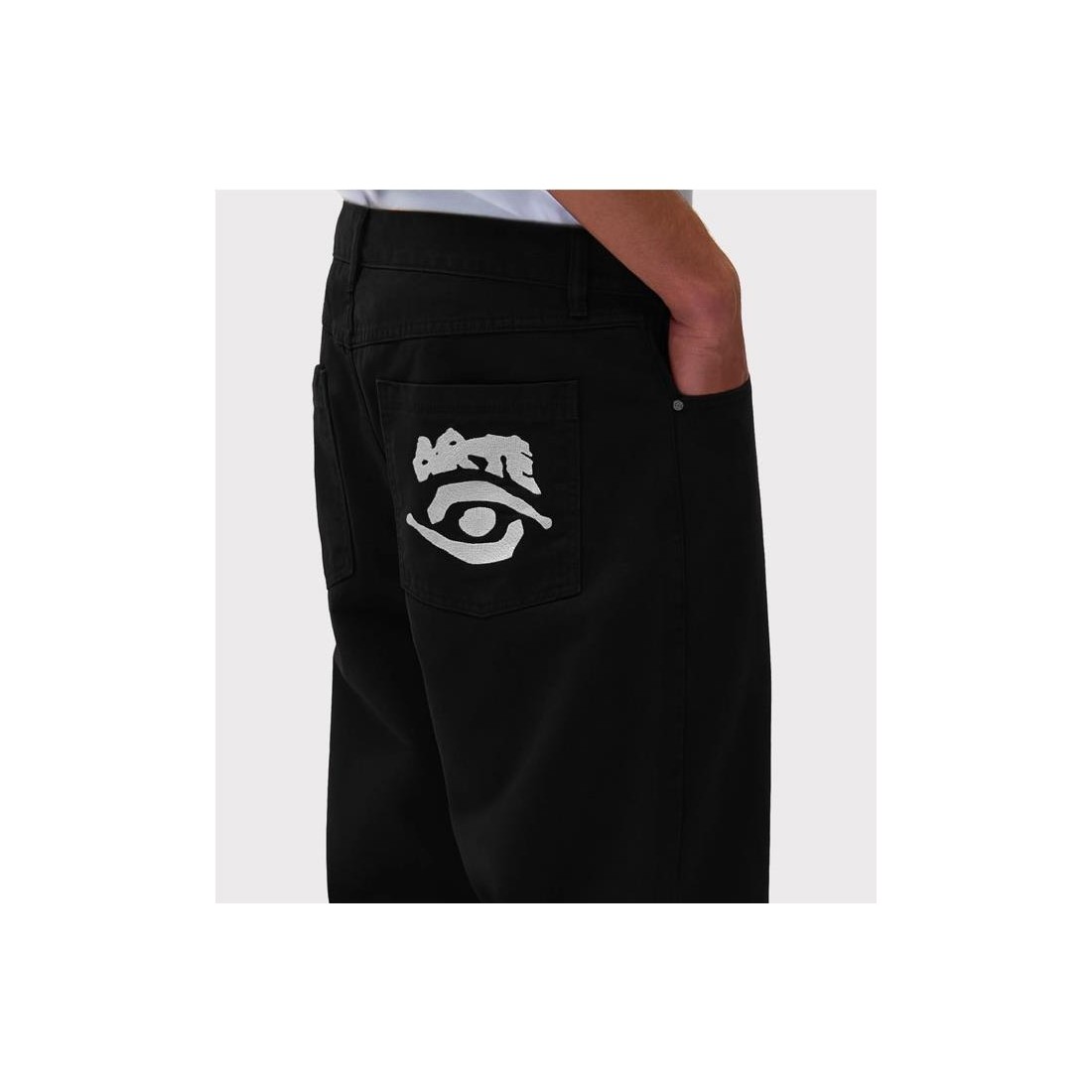 ARTE BCK POCKET GRAPHIC PANTS NEGRO