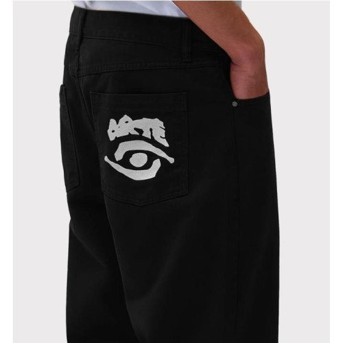ARTE BCK POCKET GRAPHIC PANTS NEGRO