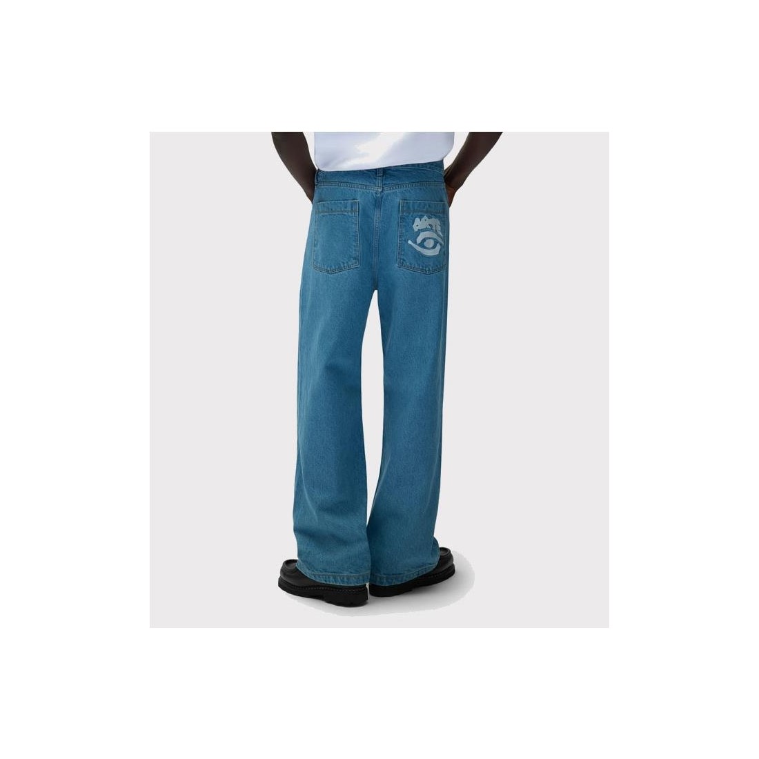 ARTE BCK POCKET GRAPHIC PANTS AZUL CLARO