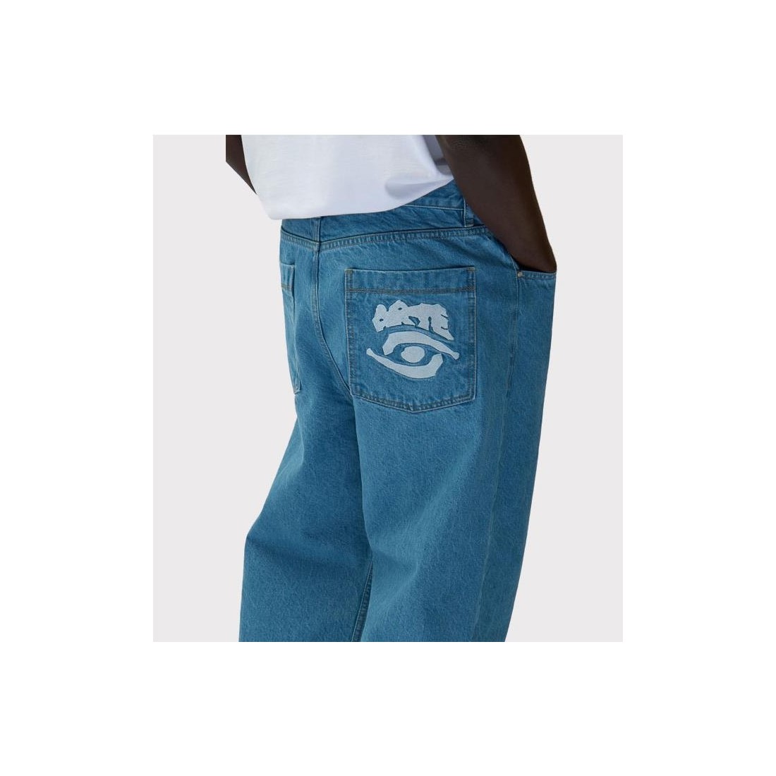 ARTE BCK POCKET GRAPHIC PANTS AZUL CLARO
