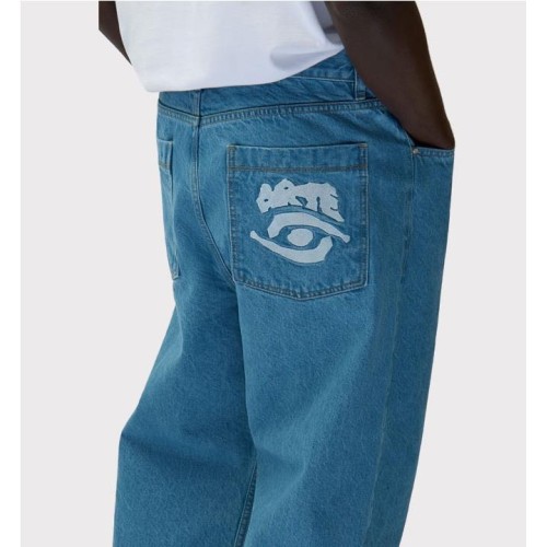 ARTE BCK POCKET GRAPHIC PANTS AZUL CLARO