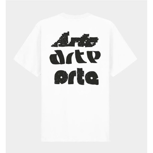 ARTE MULTI ARTE PRINT TEE BLANCO