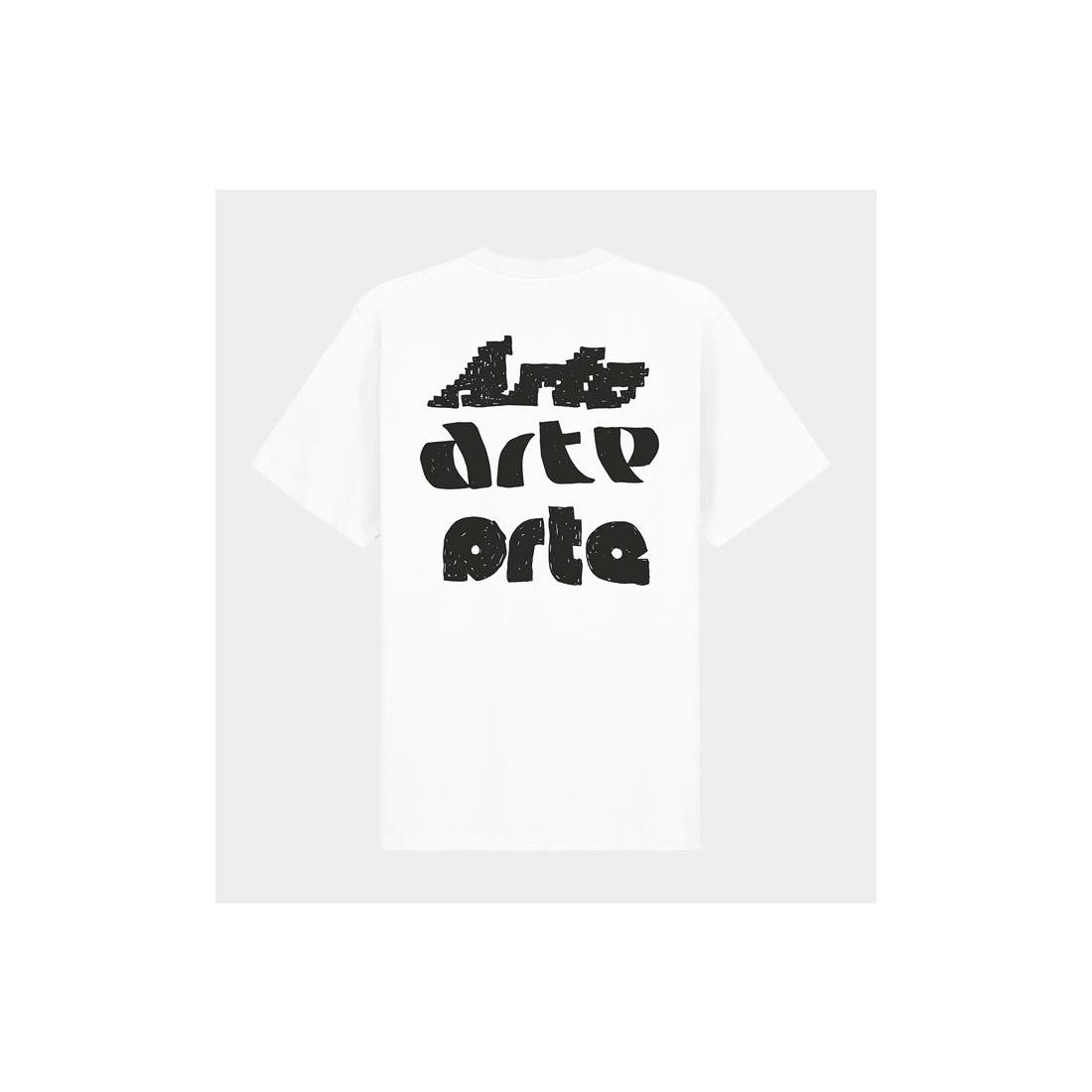 ARTE MULTI ARTE PRINT TEE BLANCO