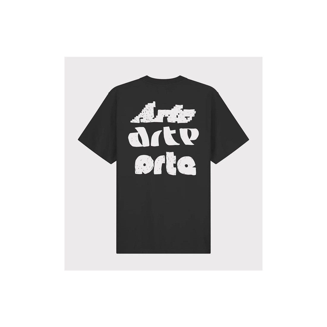 ARTE MULTI ARTE PRINT TEE NEGRO