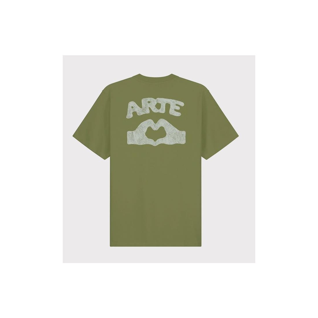 ARTE DIELS STITCH TEE VERDE CLARO