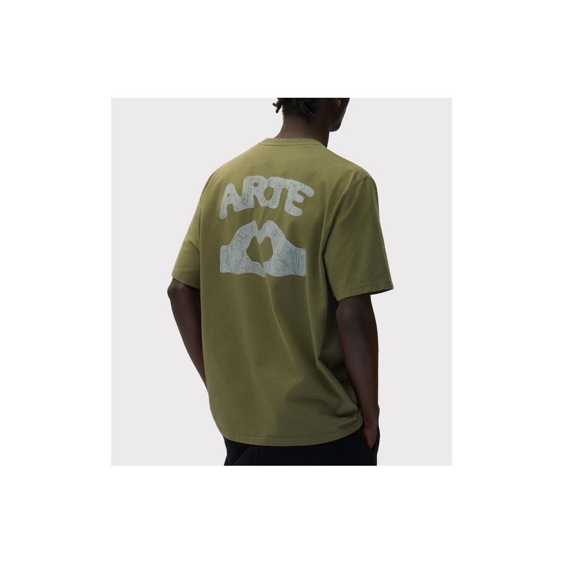 ARTE DIELS STITCH TEE VERDE CLARO