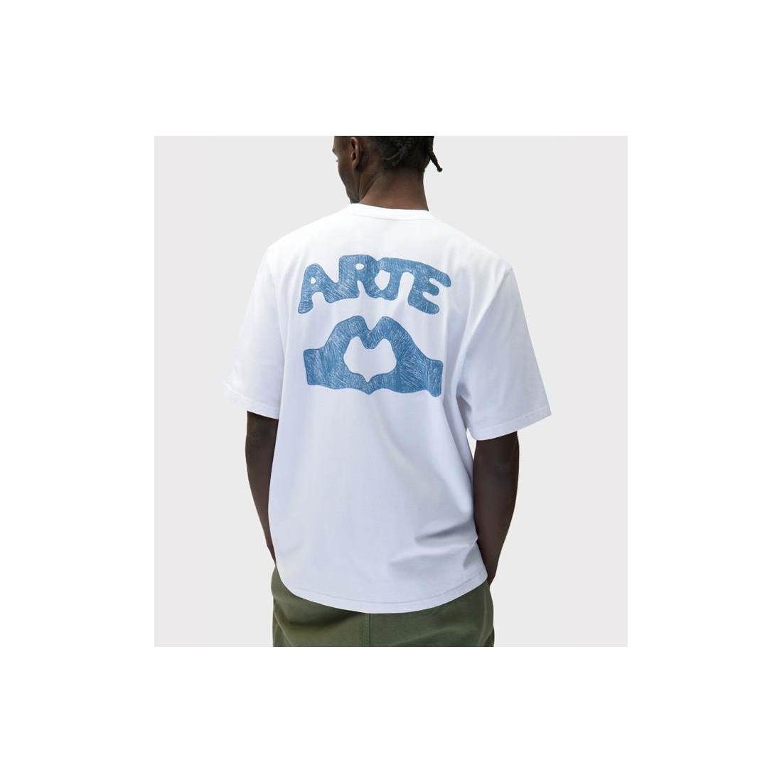 ARTE DIELS STITCH TEE BLANCO