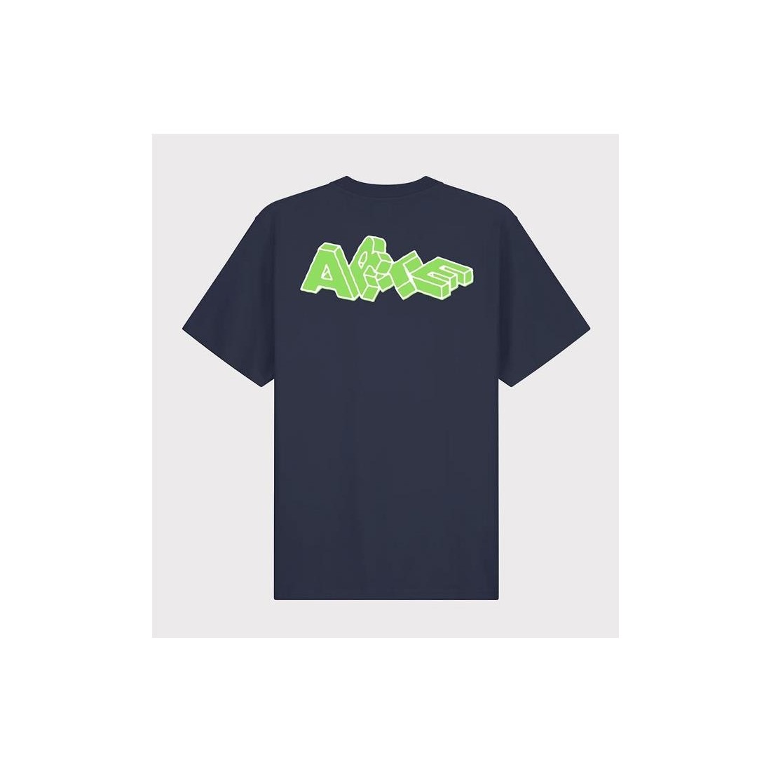 ARTE BLOCKS PRINT TEE AZUL MARINO