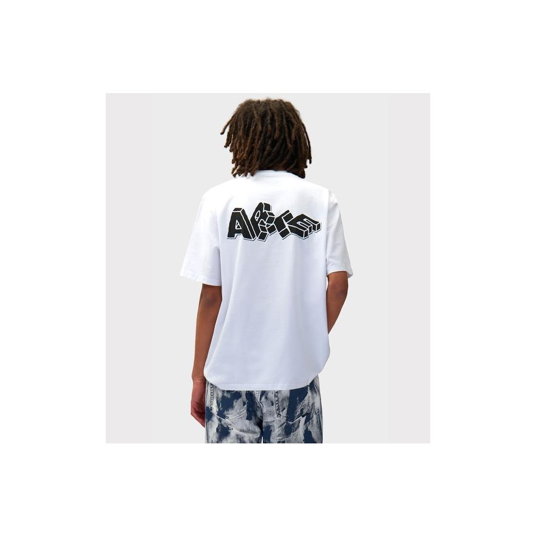 ARTE BLOCKS PRINT TEE BLANCO